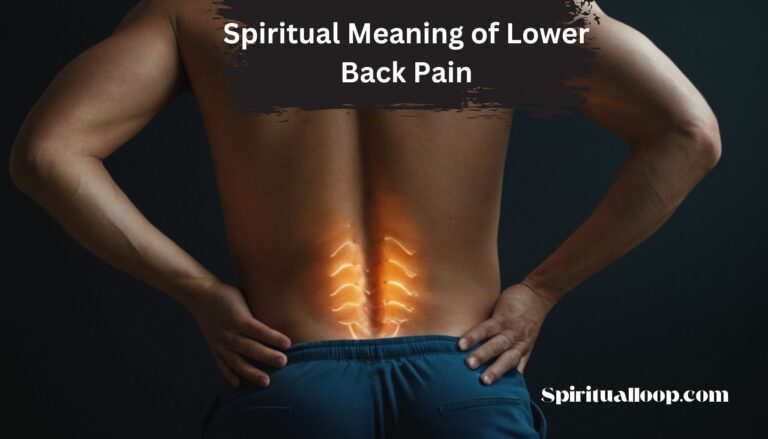 spiritual meaning of lower back pain